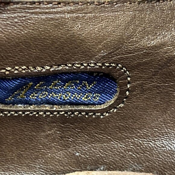 Allen Edmonds Mens 8.5D Ostendo Belfast Slip Ons‎ Black  Shoes Black Leather - Picture 11 of 11